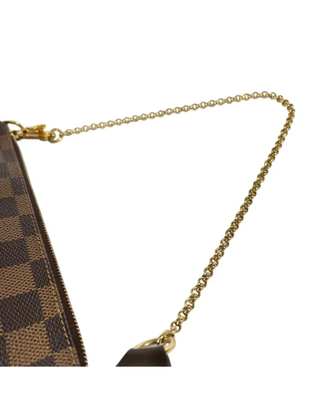 Louis Vuitton Pouch Damier Canvas Brown